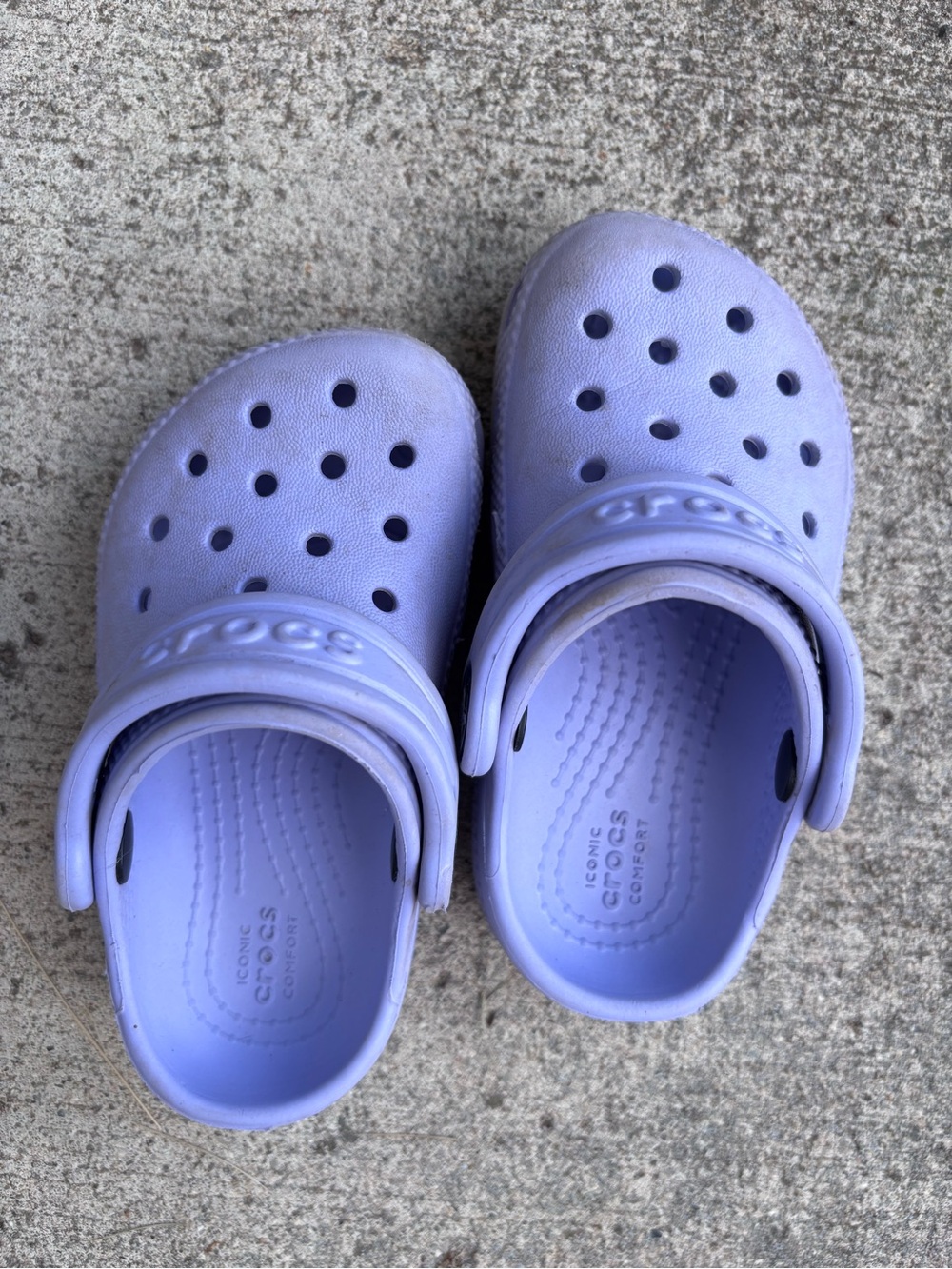 CROCS Kids Classic Clog in Light Lavender